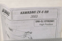 Load image into Gallery viewer, NEW Mig Exhaust Concepts - SR6TR2001-AL High Mount Pipe - Kawasaki ZX6RR 2003-04