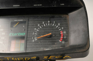 Yamaha Turbo Seca 650 Speedometer Tachomter Gauges Instrument Cluster KMH 31004k