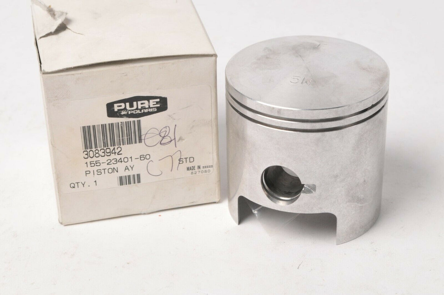 Genuine Polaris 3083942 Piston,STD (with clips) Scrambler Trail Boss SWE 250 ++