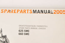 Load image into Gallery viewer, Genuine Factory KTM Spare Parts Manual Chassis 625 660 SMC 2005 05 | 3208177