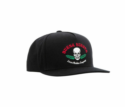 Loser Machine Buena Suerte Snapback Hat Cap Black 