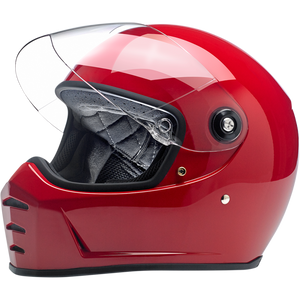 Biltwell Lanesplitter Helmet ECE - Blood Red MED M Medium  |  1004-837-103