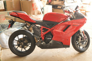 Genuine Ducati 48012302CG RH Lower Half Grey (for red) Fairing 848 Evo 2012-2013