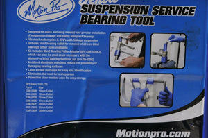 Motion Pro 08-0294 Deluxe Suspension Bearing Service Tool Set Kit Motorcycle ATV