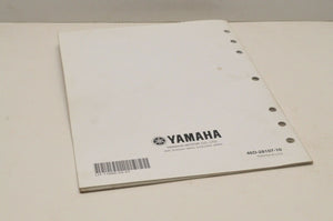 Genuine Yamaha ASSEMBLY SETUP MANUAL YFZ450X YFZ450XZ 2010 BBZ LIT-11666-23-47