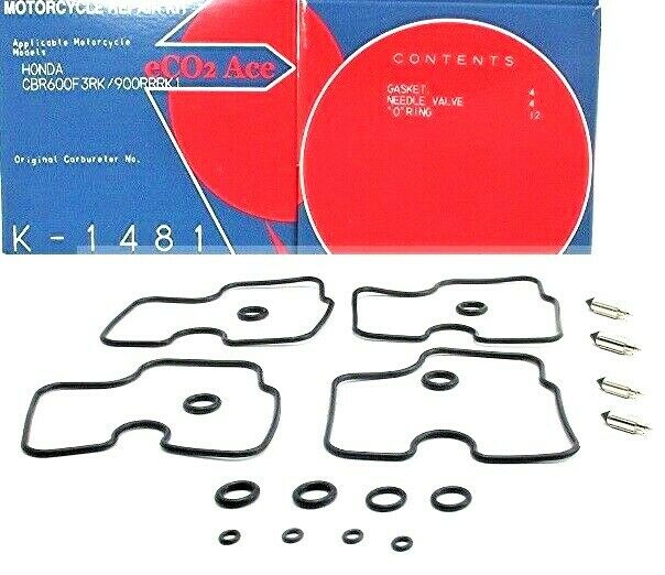 Honda Carburetor Repair Carb Kit CBR600F3 F4 900RR Econo K-1481 | Keyster Japan