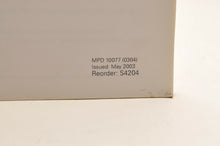 Load image into Gallery viewer, 2004 TRX300EX Genuine OEM Honda Factory SETUP INSTRUCTIONS PDI MANUAL S4204