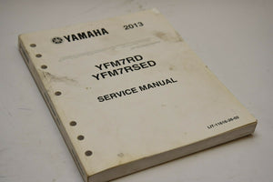 OEM Yamaha ATV Service Shop Manual LIT-11616-26-02 RAPTOR 700R 700 2013 13