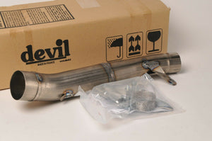 NEW Devil Exhaust - Titanium Midpipe /Adapter 71196 Racing Suzuki GSXR1000 00-05