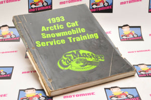 Genuine ARCTIC CAT Factory Service SNOWMOBILE SERVICE TRAINING MANUAL 1993