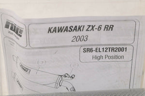 NEW Mig Exhaust Concepts - SR6TR2001-CK High Mount Pipe - Kawasaki ZX6RR 2003-04