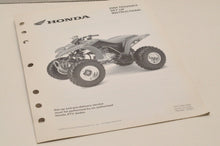 Load image into Gallery viewer, 2004 TRX250 EX Genuine OEM Honda Factory SETUP INSTRUCTIONS PDI MANUAL S4207
