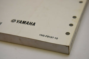 OEM Yamaha ATV Service Shop Manual LIT-11616-25-40 GRIZZLY 350 YFM35FGB 2012 12