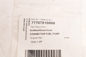 Genuine KTM Connector,fuel pump - Fits Husqvarna GasGas too  | 77707010000