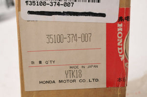 Genuine NOS Honda 35100-374-007 Switch,Combination Ignition key - CB750 CB360 +