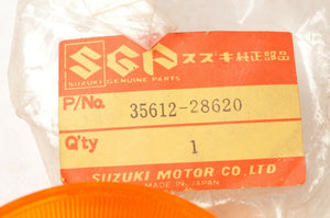 Genuine Suzuki 35612-28620 Signal winker blinker Lens - TC100 TS400 GS GN ++