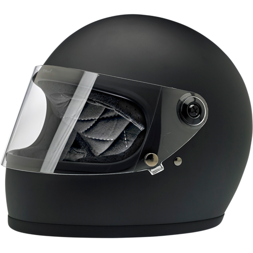 Biltwell Gringo-S Helmet ECE - Flat Black Large LG L  | 1003-201-104