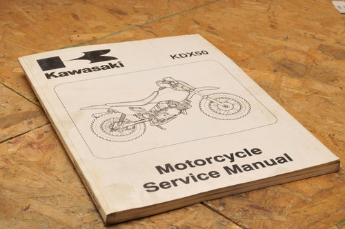 Kawasaki Factory Service Manual FSM OEM KDX50 KDX 50 2003 #99924-1305-01