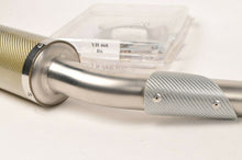 Load image into Gallery viewer, NEW Mig Indy Exhaust IDY-468TA Silver Weave Muffler Silencer Yamaha R6 1999-02