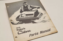 Load image into Gallery viewer, Vintage Polaris Parts Manual 9910518  1978 Cobra Snowmobile OEM Genuine