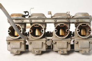 Yamaha Carburetor Carb Set Rack - Maxim XJ650 Hitachi for rebuild or parts