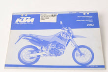 Load image into Gallery viewer, Genuine Factory KTM Spare Parts Manual Chassis - 640 LC4 / SM 2002 | 320852