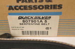 Mercury MerCruiser Quicksilver Serpentine Belt Kit Bravo 4.3 5.0 