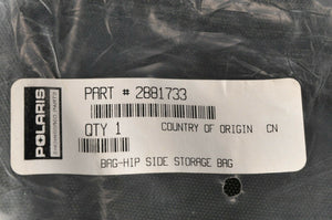Genuine Polaris 2881733 Slingshot storage bag set - Side RH/LH Enclosure, EVA