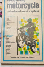 Load image into Gallery viewer, CLYMER  TROUBLESHOOTING MOTORCYCLE CARBURETOR &amp; ELECTRICAL SYSTEMS (POCKET) 1976