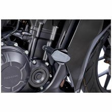 Load image into Gallery viewer, PUIG 8576N Frame Sliders Crash Pad set Black Honda CBR500R 2016-2017-2018