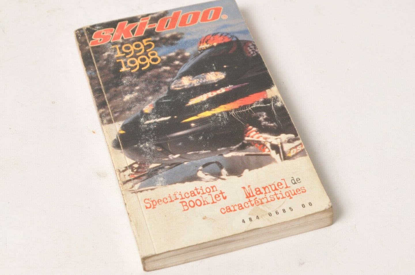 Genuine Ski-Doo BRP Specifications Manual Booklet Spec Book 1995-98 | 484068500