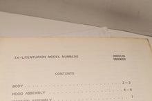 Load image into Gallery viewer, Vintage Polaris Parts Manual 9910652  1980 TX-L Centurion Snowmobile OEM Genuine