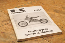 Load image into Gallery viewer, Kawasaki Factory Service Manual FSM OEM KX65 2000 KX-65 #99924-1252-01
