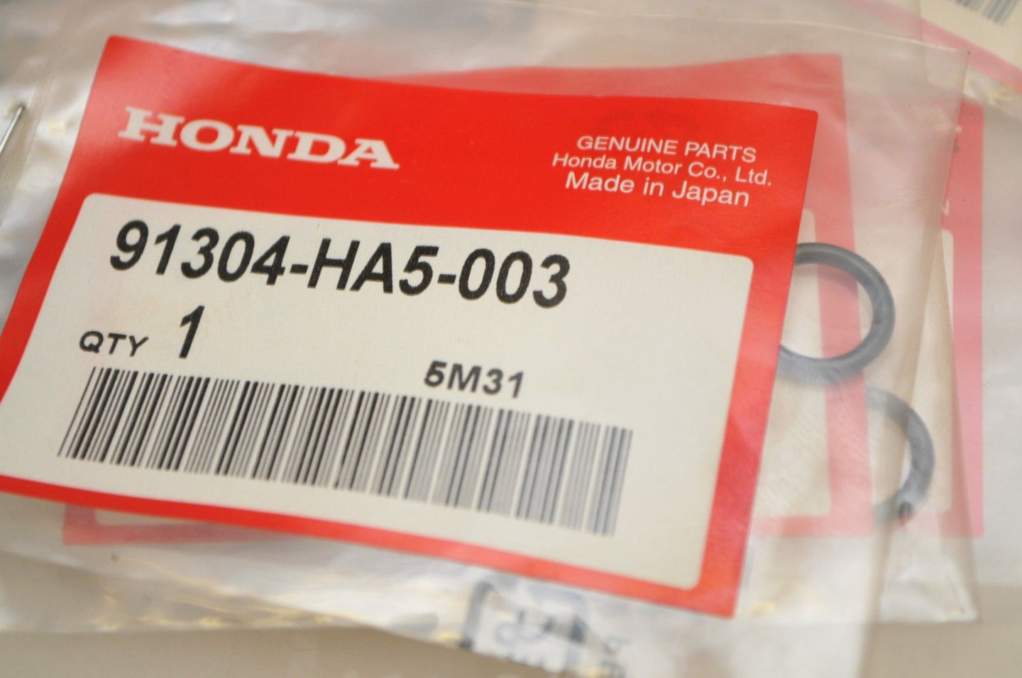 NOS Honda OEM 91304-HA5-003 Qty:2  O-RING, GASKET,SEAL (10X2) - SEE LIST