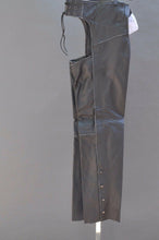 Load image into Gallery viewer, BLACK BRAND WOMENS TEMPTRESS BIKER CHAPS X-SMALL NEW