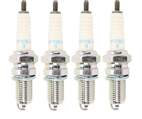 4 NGK DPR9EA-9 Spark Plug Plugs Bougies - Set of four Lot de Quatre | 5329