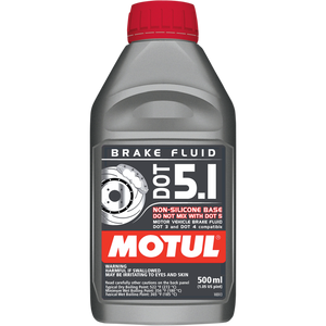Motul DOT 5.1 Brake Fluid / Liquide De Frein 500mL DOT 3 DOT 4 Compatible 100951