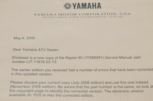 Load image into Gallery viewer, Genuine Yamaha SERVICE SHOP MANUAL LIT-11616-22-13 RAPTOR 90 YFM90RY 2009