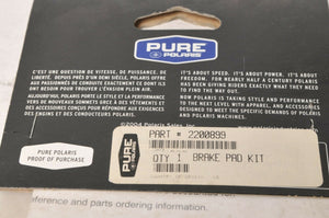 Genuine Polaris Brake Pad Set Kit 2200899 Heavy Duty - Rear - Magnum Scrambler +