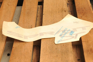 GENUINE OEM TRIUMPH T2301841 DECAL,FAIRING RH RIGHT - (FOR RED BIKES) SPRINT ST - Motomike Canada