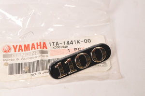 Genuine Yamaha Emblem logo "1100" Virago XV1100   | 1TA-1441K-00