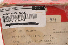 Load image into Gallery viewer, Genuine NOS Honda 16951-471-831 Fuel Petcock valve cock body kit TRX300 CB450 ++