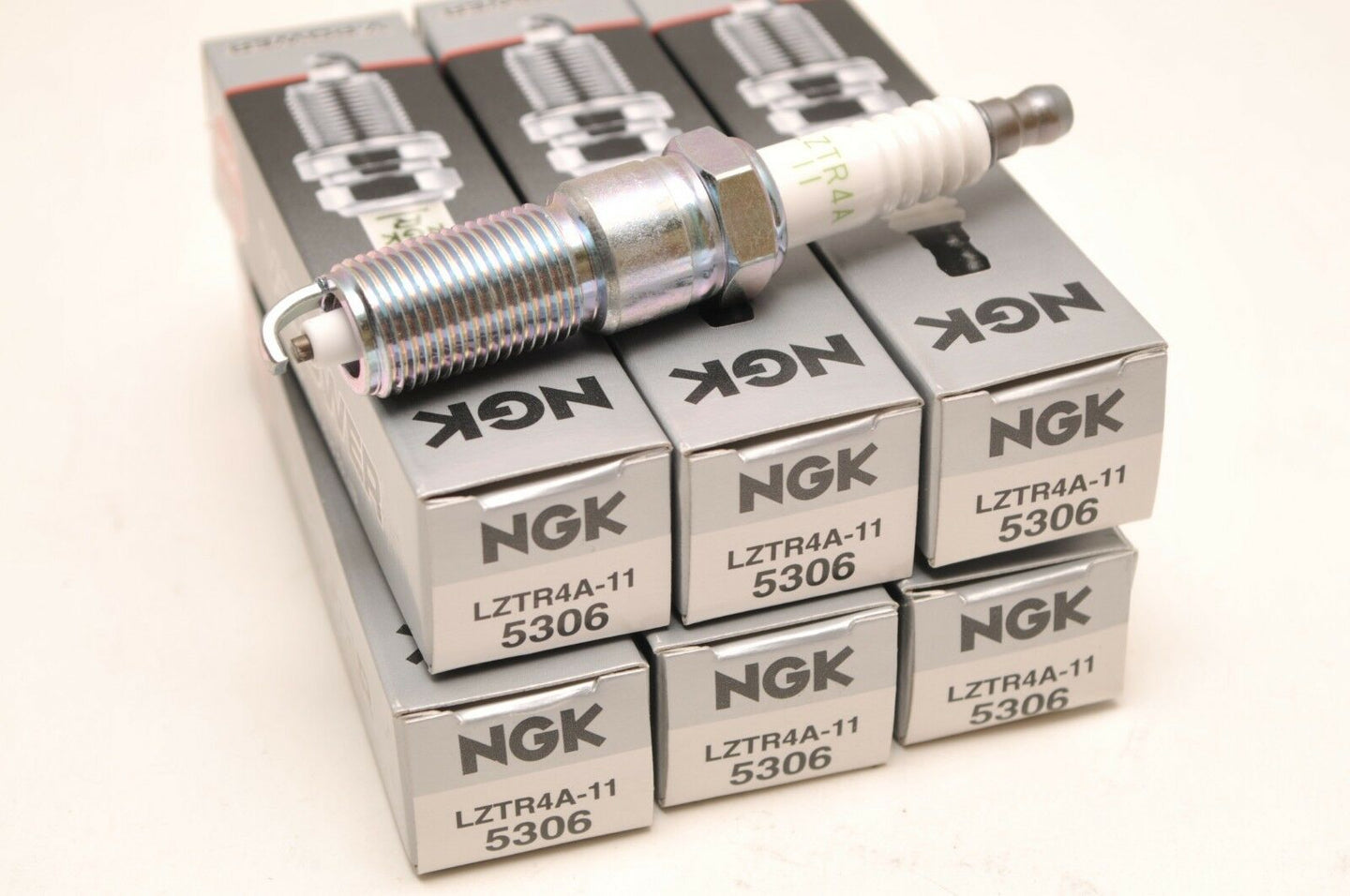 (6) NGK LZTR4A-11 5306 Spark Plug Plugs Bougies - Lot of Six / Lot de Six