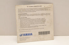 Load image into Gallery viewer, Genuine YAMAHA TECHNICAL ORIENTATION CD-ROM RX-1 SNOWMOBILE LIT-CDTOG-SM-01 2002