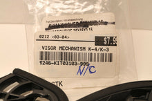 Load image into Gallery viewer, GENUINE AGV KIT03103-999 Pivot Kit **only 2 screws!** for K3 Helmet