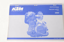Load image into Gallery viewer, Genuine Factory KTM Spare Parts Manual - Engine 625 SXC 2003 03 | 320896