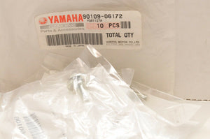 NEW NOS OEM YAMAHA BOLT BOLTS QTY:10 90109-06172 RAPTOR GRIZZLY YZF450R ++