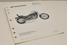 Load image into Gallery viewer, 2004 VT1100C SHADOW GENUINE Honda Factory SETUP INSTRUCTIONS PDI MANUAL S0215