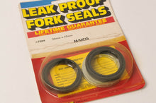Load image into Gallery viewer, NOS Leak Proof Fork Seals #7204 36mm x 47mm Maico Dirt 1975-77 External Springs