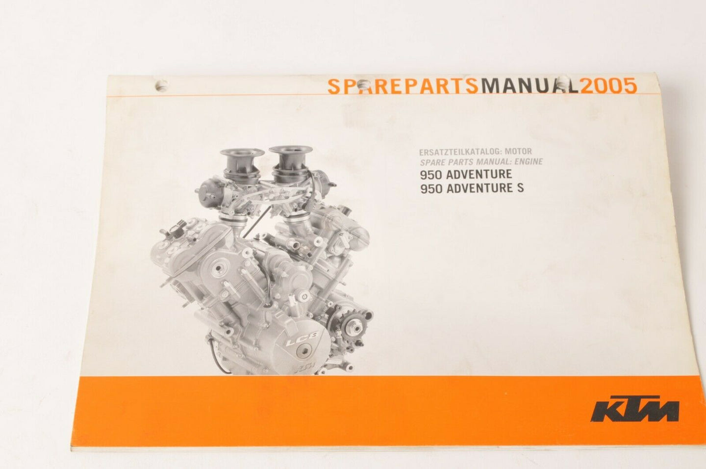 Genuine Factory KTM Spare Parts Manual Engine 950 Adventure/S 2005 05 | 3208191
